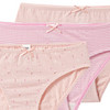3 Mädchen Slips mit Zierschleife
