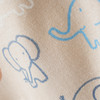 Baby Schlafsack mit Elefanten-Allover