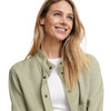 Damen Blusenjacke mit Knopfleiste