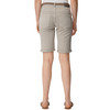 Damen Slim-Jeansshorts mit Gürtel