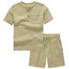 Jungen Musselin-Set mit Shirt und Shorts