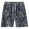 Jungen Musselinshorts mit Stickerei