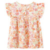 Mädchen Musselinbluse mit Flügelärmeln