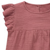 Mädchen Musselinbluse mit Flügelärmeln