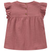 Mädchen Musselinbluse mit Flügelärmeln