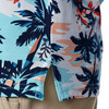 Herren Poloshirt mit Palmen-Allover