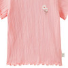 Baby T-Shirt mit Blumen-Stickerei