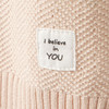 Newborn Poloshirt mit Strickstruktur