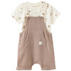 Newborn Set mit Latzhose und T-Shirt