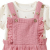Newborn Set mit Latzhose und T-Shirt