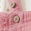 Newborn Set mit Latzhose und T-Shirt