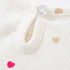 2 Newborn T-Shirt mit Rippstruktur