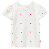 2 Newborn T-Shirt mit Rippstruktur