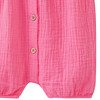 Newborn Musselin-Overall mit Knopfleiste