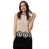 Damen Stricktop mit Ajourmuster