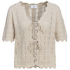 Damesvest met ajourpatroon