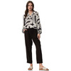 Damen Bluse in gekreppter Optik