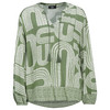 Damen Bluse in gekreppter Optik