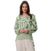 Damen Bluse in gekreppter Optik