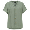 Linnen damesblouse met knopen