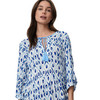Damen Kleid mit Allover-Print
