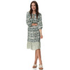 Damen Kleid mit Allover-Print