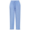 Damen Leinen-Hose mit Tunnelzug
