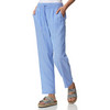 Damen Leinen-Hose mit Tunnelzug