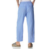 Damen Leinen-Hose mit Tunnelzug