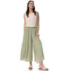 Damen Plissee-Hose mit weitem Bein