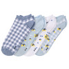 4 Paar Damen Sneaker-Socken im Set