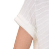 Damen T-Shirt aus strukturiertem Material