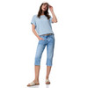 Damen T-Shirt aus strukturiertem Material