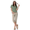 Damen T-Shirt aus strukturiertem Material