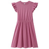 Mädchen Kleid mit Rippstruktur