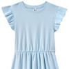 Mädchen Kleid mit Rippstruktur
