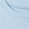 Mädchen Kleid mit Rippstruktur
