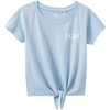 Mädchen T-Shirt mit Knotendetail
