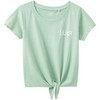 Mädchen T-Shirt mit Knotendetail