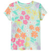 Mädchen T-Shirt mit Allover-Print
