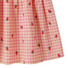 Mädchen Kleid mit Erdbeer-Print