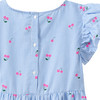 Mädchen Kleid mit Kirschen-Print