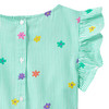 Mädchen Kleid mit Blumen-Print