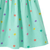 Mädchen Kleid mit Blumen-Print