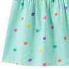 Mädchen Bluse mit Blumen-Print