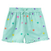Mädchen Shorts mit Blumen-Print