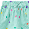 Mädchen Shorts mit Blumen-Print