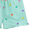 Mädchen Shorts mit Blumen-Print