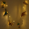 LED-Lichterkette mit Dino-Motiven