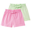 2 Mädchen Shorts mit Zierschleife